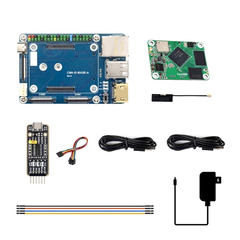 Raspberry Pi Kit - B29C-คอร์ 3566 ชุดโมดูลพร้อมร็อคชิป RK3566 โปรเซสเซอร์คอร์ 64