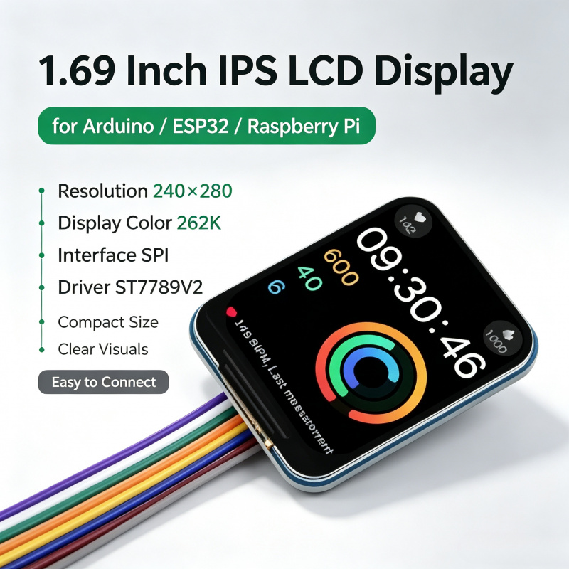 Pi Zero - 1.69 นิ้ว IPS LCD โมดูล ST7789V2