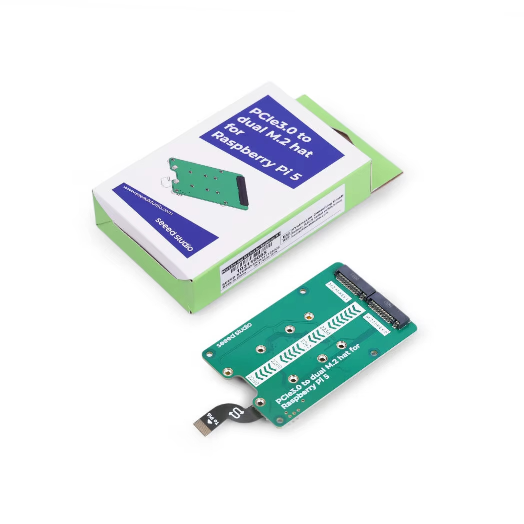 Raspberry Pi 5 - สวิตช์ PCIe3.0 103110065 แบบ Dual M.2