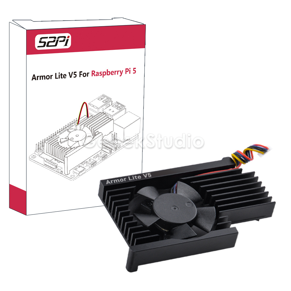 เกราะ Lite อะลูมินัมอัลลอย V5  - Pi 5 Case บทวิจารณ์และราคา