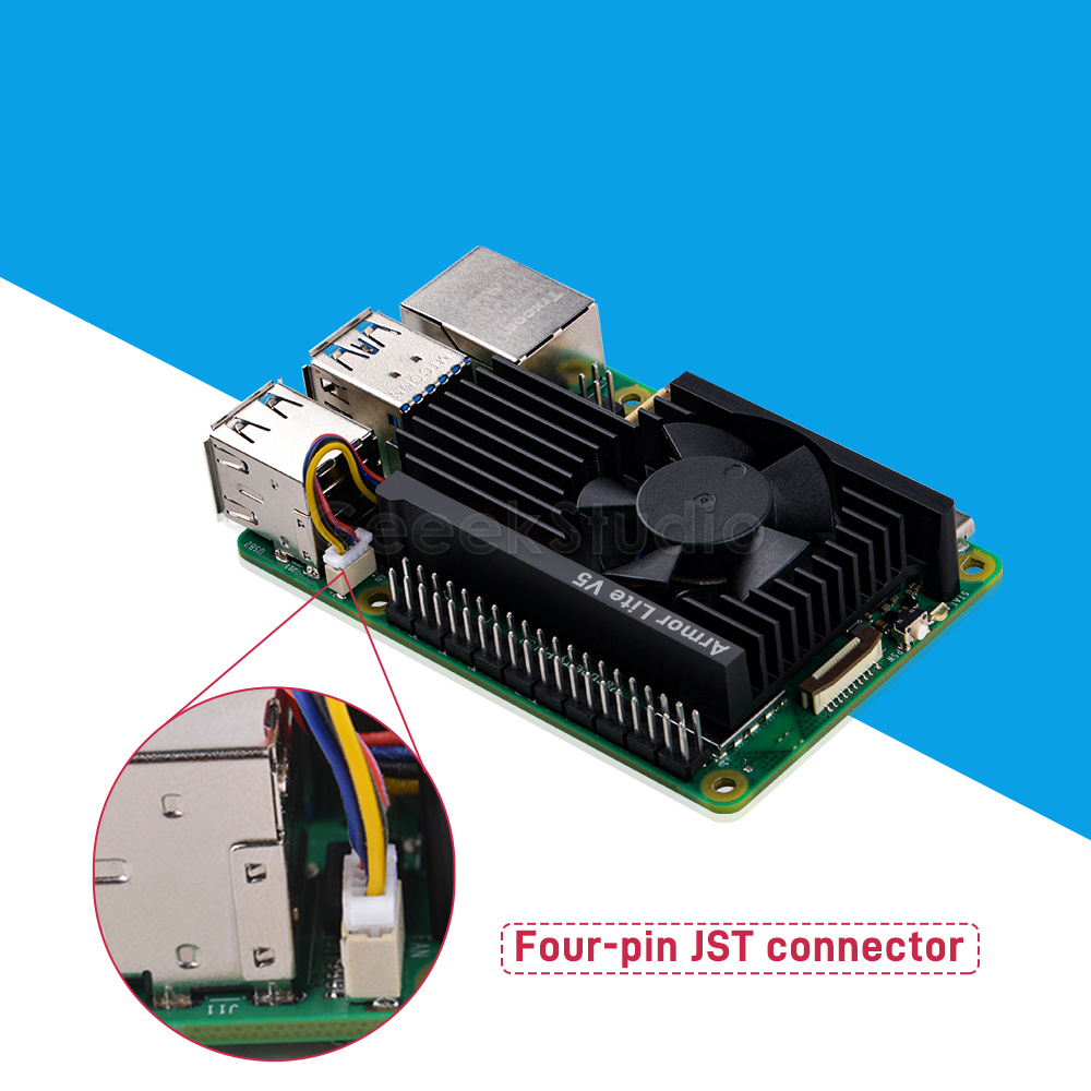 เกราะ Lite อะลูมินัมอัลลอย V5  - Pi 5 Case บทวิจารณ์และราคา
