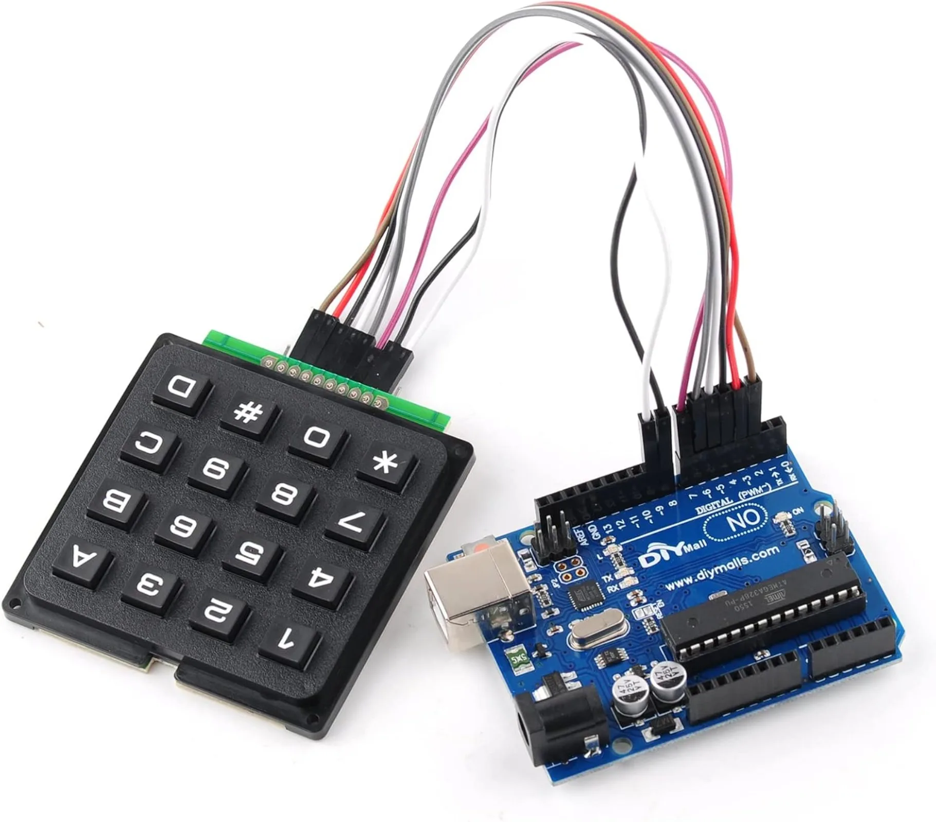 แผงปุ่มกดเมมเบรนแบบเมทริกซ์ 4x - Arduino Kit บทวิจารณ์และราคา