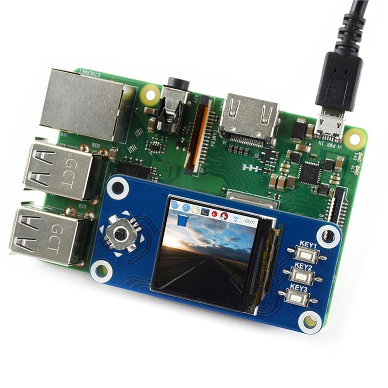 หน้าจอ HAT สำหรับ Raspberry Pi - Pi Zero บทวิจารณ์และราคา