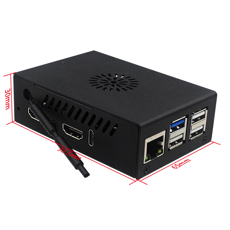 Orange Pi 5 Max พร้อมพัดลม Act - Pi 5 Case บทวิจารณ์และราคา