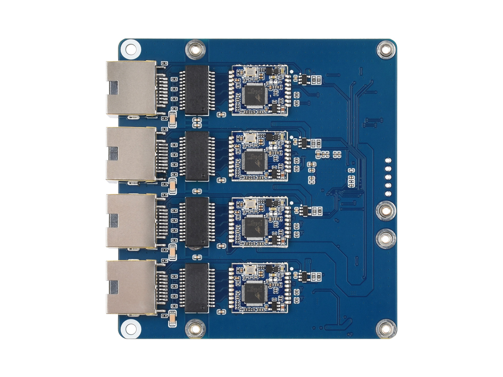 บอร์ด Waveshare PCIe เป็น 4 ช่ - Raspberry Pi 4 บทวิจารณ์และราคา