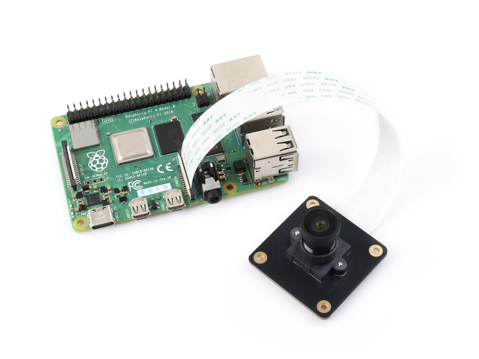 กล้อง Waveshare IMX296 1.6MP M - Raspberry Pi Global Shutter Camera Imx296 บทวิจารณ์และราคา