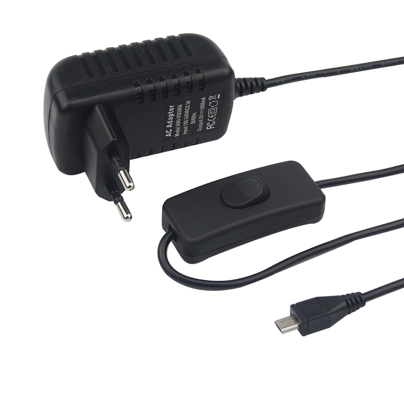 5V 3A Raspberry Pi 3 รุ่น B +  - Pi Power Supply บทวิจารณ์และราคา