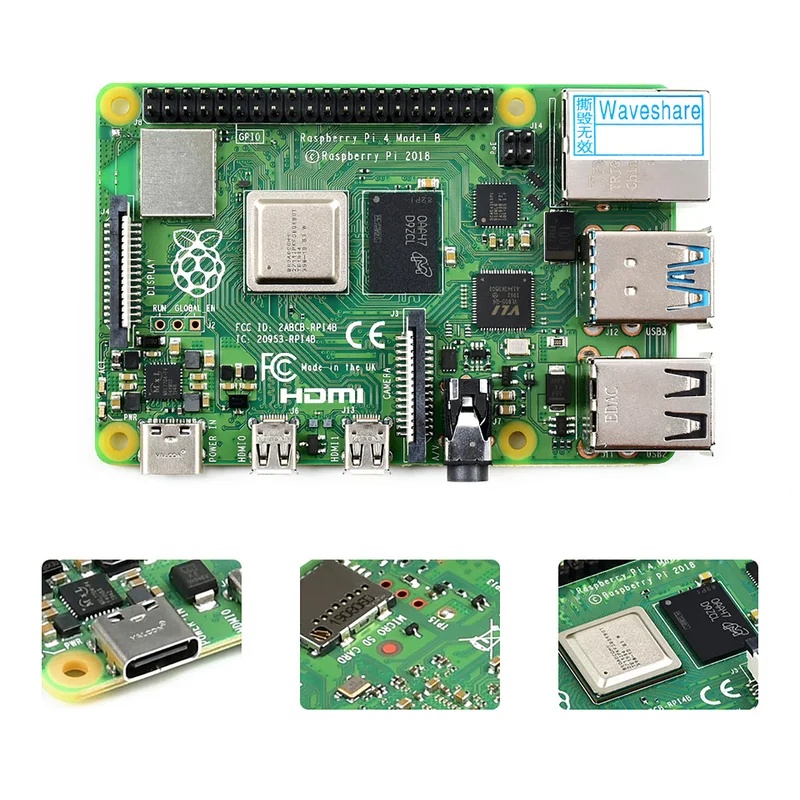Raspberry Pi 4 Model B แรม 3GB - Raspberry Pi 4 บทวิจารณ์และราคา
