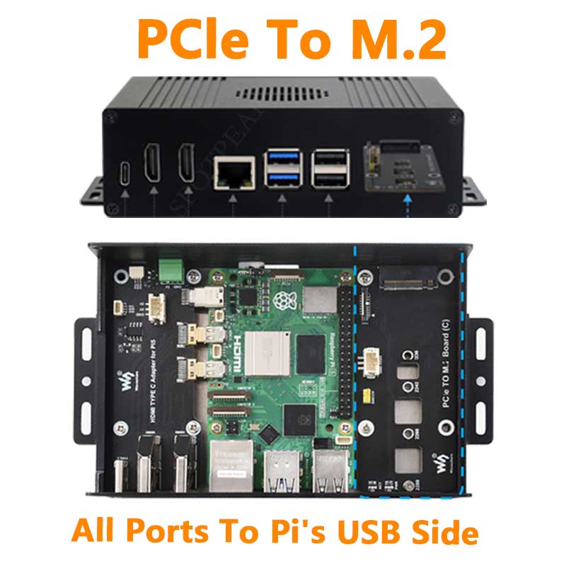 Raspberry Pi 5 Box Case Kit-C  - Raspberry Pi 5 บทวิจารณ์และราคา