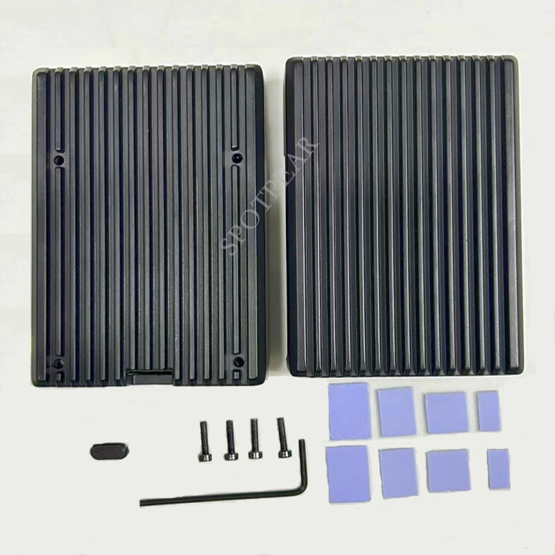 กล่องโลหะเคสอลูมิเนียม Pi5ราสเ - Pi 5 Case บทวิจารณ์และราคา