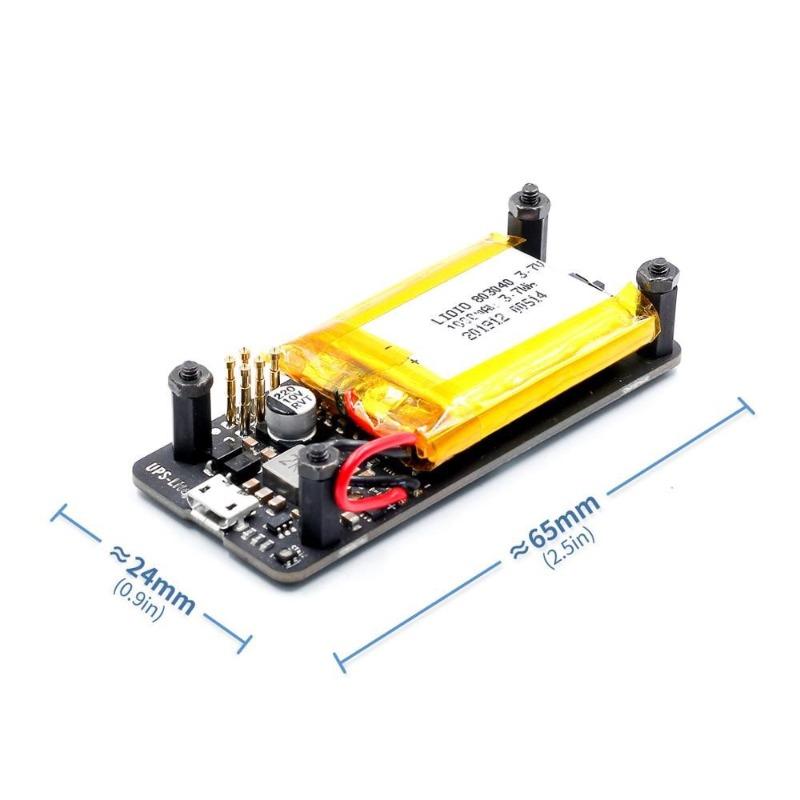 โมดูล UPS-Lite สำหรับ Raspberr - Pi Zero บทวิจารณ์และราคา