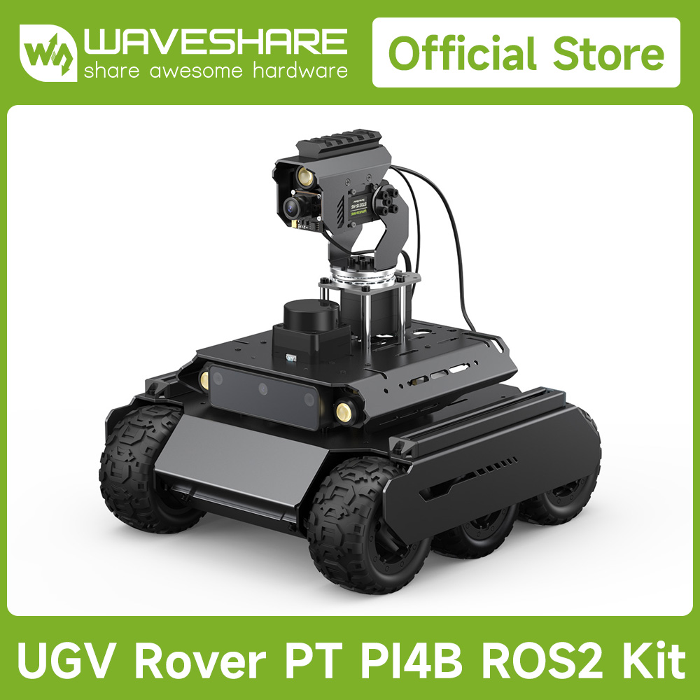 Waveshare Rover ROS 2 หุ่นยนต์ - Raspberry Pi 5 บทวิจารณ์และราคา